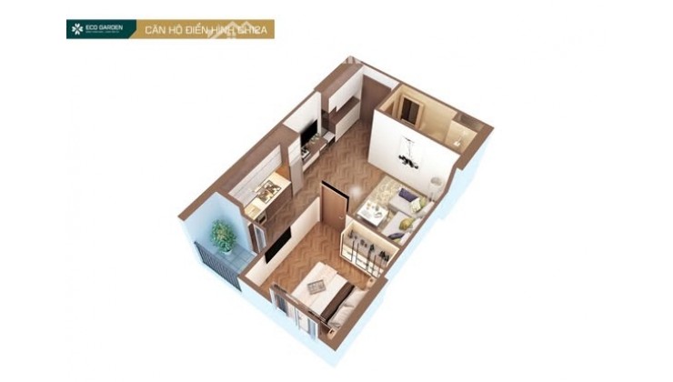 BÁN CĂN HỘ 1,5 TỶ TOÀ ECO GARDEN - DỰ ÁN ECO HỎME SÔNG THƯƠNG BẮC NINH