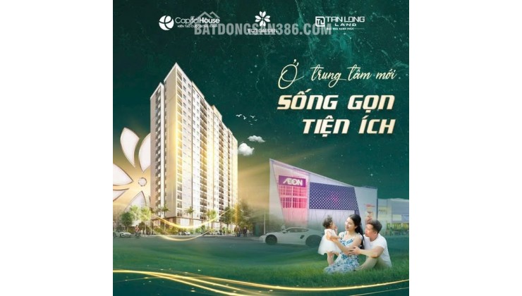 BÁN CĂN HỘ 1,5 TỶ TOÀ ECO GARDEN - DỰ ÁN ECO HỎME SÔNG THƯƠNG BẮC NINH