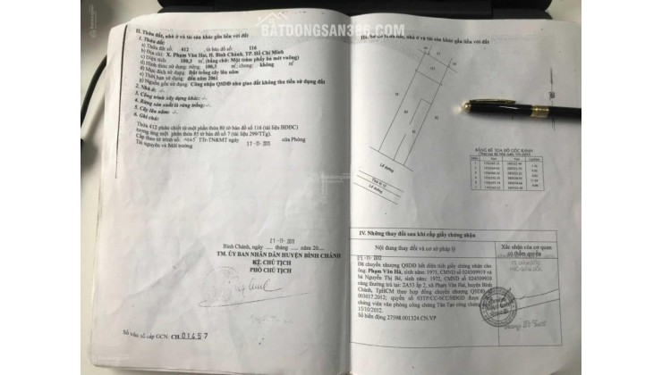 Bán nhà MT Trần Văn Giàu 342m2 thổ cư, giá 18 tỷ, LH 0938 703545