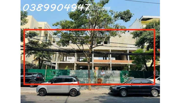 Cho thuê mặt bằng nguyên căn 567m² ngang 22m7 Hoàng Hoa Thám, sát biển - Lộc Thọ - Phường Nha Trang