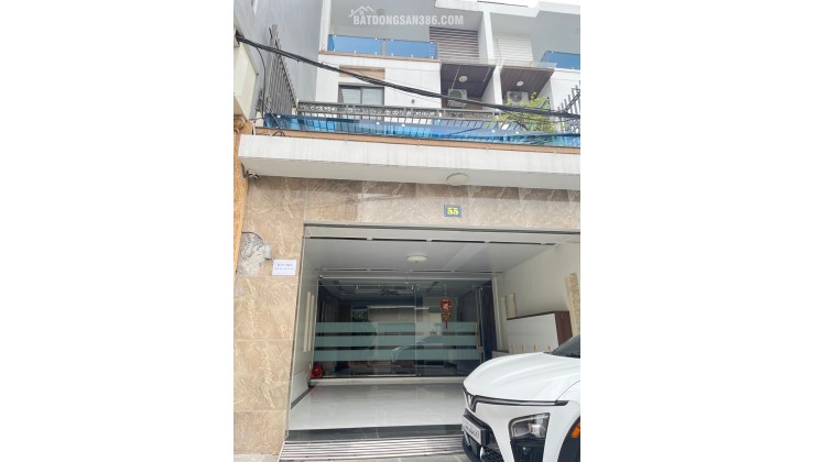 Nhà mặt phố Đồng Thiện – 96m² x 4 tầng, thang máy, full nội thất cao cấp.