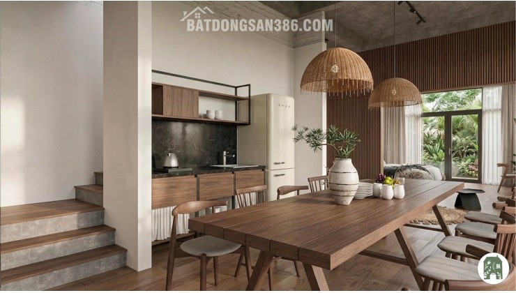Bán biệt thự nghỉ dưỡng 3,7 tỷ full nội thất, nhà mới 100%, sổ hồng sẵn.