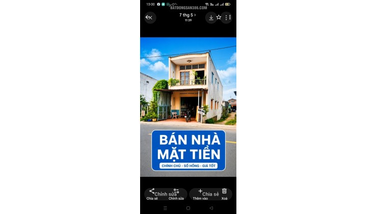  BÁN NHANH TRƯỚC CUỐI THÁNG _ NHÀ MẶT TIỀN ĐẸP NHẤT KHU VỰC 