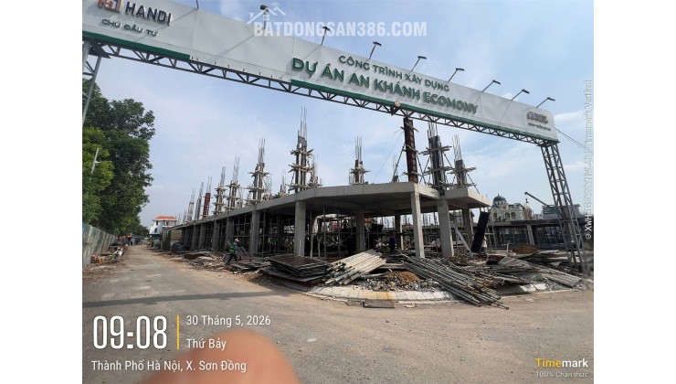 bán liền kề dự án 6,6 mặt tiền khu vực bắc an khánh