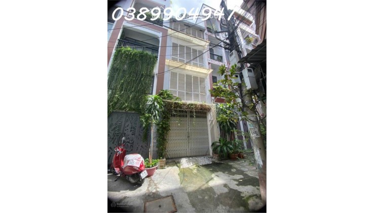 Nhà 4 tầng Bạch Đằng, hẻm ô tô vi vu sát phố hàn đường Tô Hiến Thành, giá: 6 tỷ