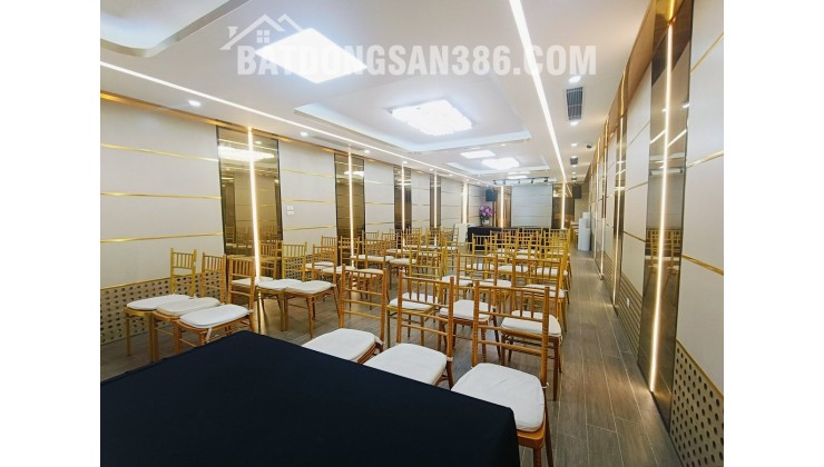 68 Tỷ - Tòa Văn Phòng Nguyễn Xiển 135m2, 8 Tầng Thông Sàn, Vỉa Hè Dòng Tiền KD Đỉnh