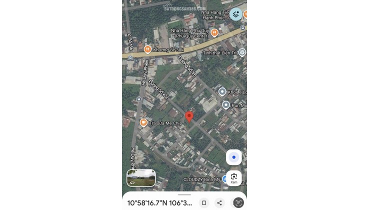 HOT HOT – CHÍNH CHỦ CẦN BÁN LÔ ĐẤT- MẶT TIỀN Tại Đ. 432, X.Bình Mỹ, H.Củ Chi, TP.HCM