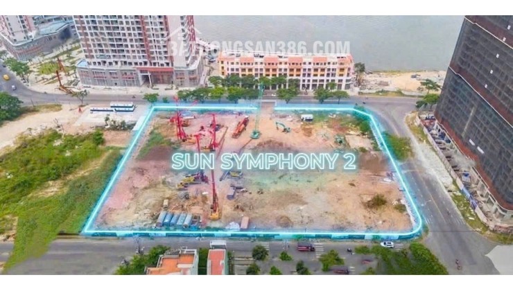 Chỉ 2,x Tỷ sở hữu ngay căn hộ 1PN mặt sông Hàn Sun Symphony 5, thanh toán giàn trãi trong 4 năm