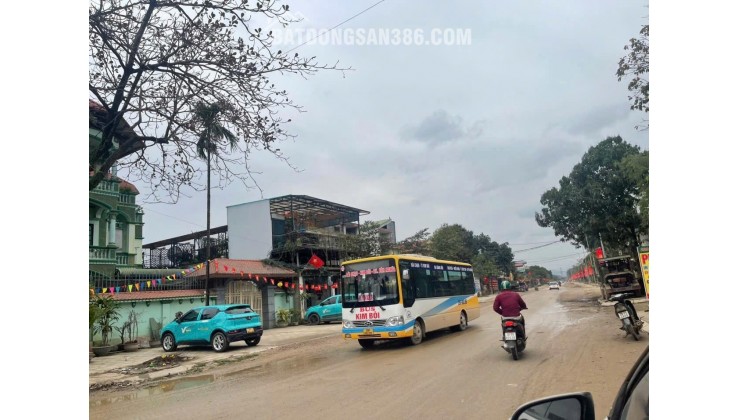 Cần bán gấp mảnh đất 73m2 tại thị trấn ngã 3 hàng đồi, huyện Lạc Thuỷ, Hoà Bình cũ( Nay thuộc xã An Nghĩa , Phú Thọ), Mặt tiền rộng, thông thoáng