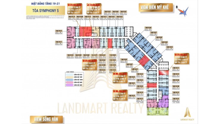 SYMPHONY 5 - Booking chiết khấu ngay 5%, Studio chỉ 2,13 tỷ | Cho thuê 18-20tr/tháng