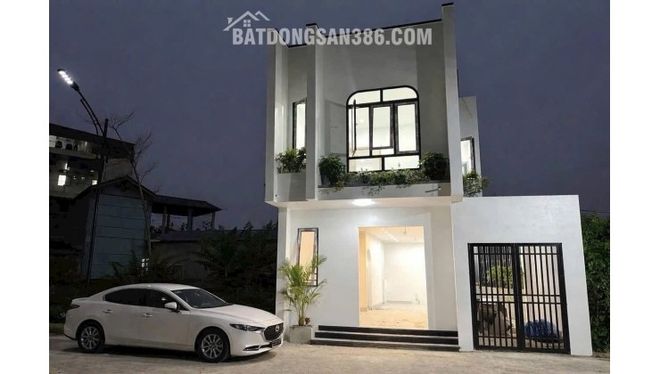 Bán nhà mới xây 3N2WC Kim Bông Tân Xã, Hòa Lạc, cách Đại học FPT hơn 1km
