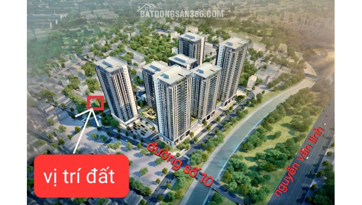 Đất 6x25m + 8x25m + 12x25m Khu Lý Phục Man Phường Bình Thuận Q7