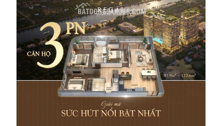 Cơ hội sở hữu căn hội view sông ngắm biển tại Regal Complex Đà Nẵng
