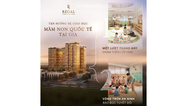 Cơ hội sở hữu căn hội view sông ngắm biển tại Regal Complex Đà Nẵng