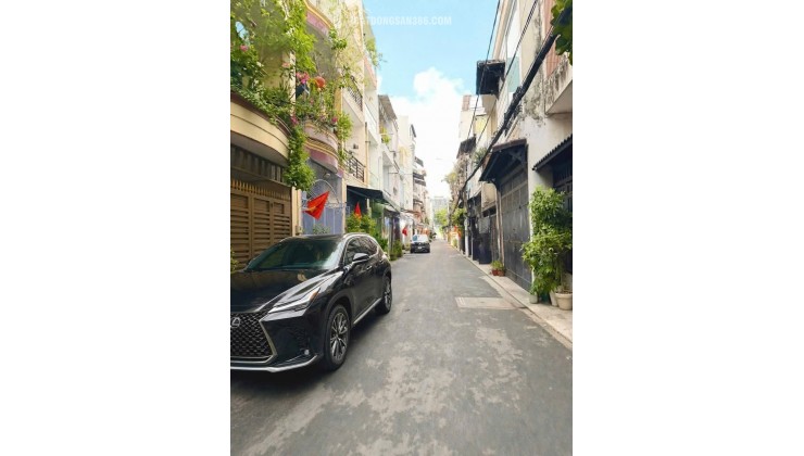 TÂN PHÚ - KHU NHÀ GIÀU- TÂN SƠN NHÌ- 120m2  -4TẦNG -HẺM XE HƠI- 15.X TỶ