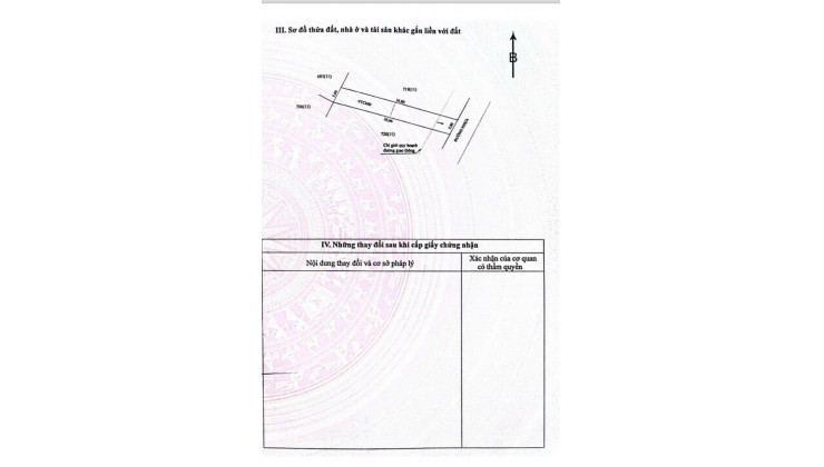 Tổng diện tích 178m2, đất ở thổ cư hoàn toàn