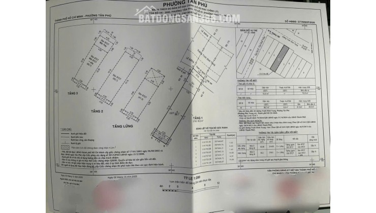 Bán nhà MT Trịnh đình trọng,tân phú 3L giá 12,9 ty