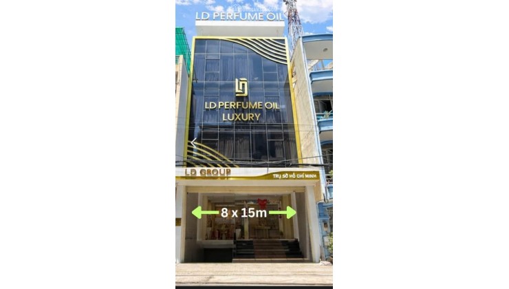 Toàn Nhà VP 8x15m Hầm 5 Tầng Đường 2 chợ Tân Mỹ P Tân Phú Quận 7