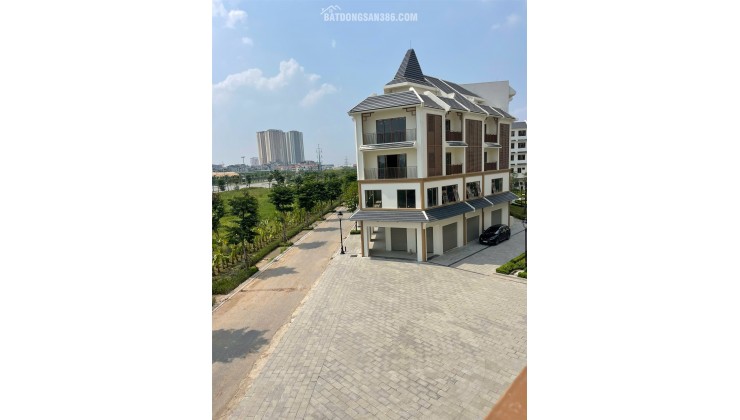 HOT CHÍNH CHỦ BÁN NHANH shophouse vị trí đẹp ngay ngã 3 view vườn hoa sát Wisteria Hinode Royal Park