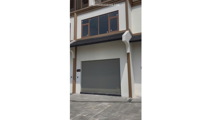 HOT CHÍNH CHỦ BÁN NHANH shophouse vị trí đẹp ngay ngã 3 view vườn hoa sát Wisteria Hinode Royal Park