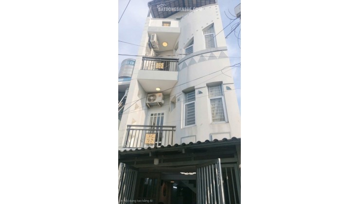 CHỈ 4,4 TỶ SỞ HỮU NHÀ 4 TẦNG NGUYỄN VĂN QUỲ PHÚ THUẬN  Q7 (4X12) 4PN - SỔ HỒNG RIÊNG