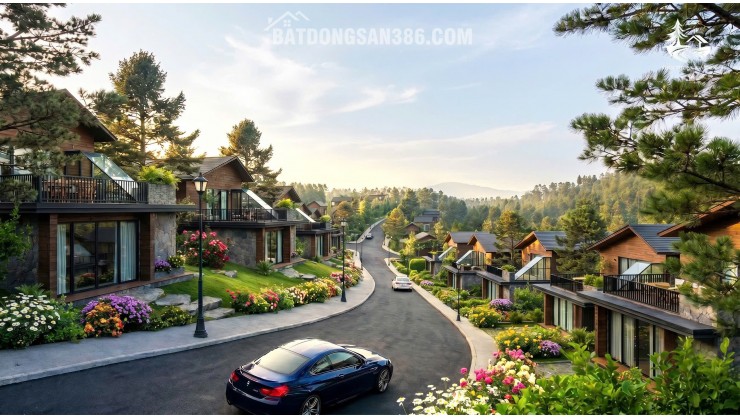 BÁN ĐẤT NÊN BIỆT THỰ NGHĨ DƯỠNG SUỐI THÔNG GARDEN - CHỈ 1.350 TỈ