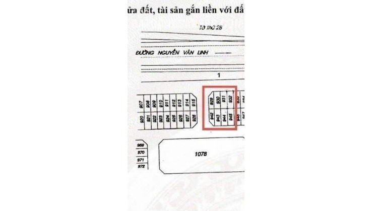 Bán Đất góc 3 Mặt Tiền 27x36m Khu sadaco Ven Sông Tân Phong Quận 7