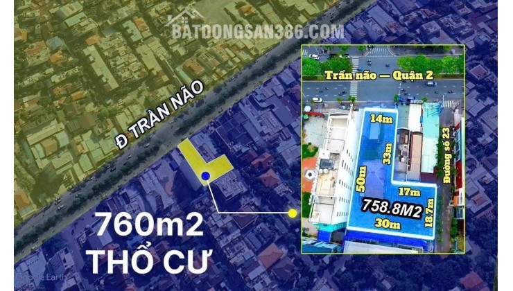 Hàng Hiem Góc 2 Mặt tiền Trần Não, An Khánh, Tp. Thủ Đức. Mặt tiền hông là Đường số 23.