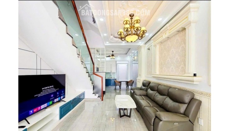 NHÀ HẺM XE HƠI ĐÀO TÔNG NGUYÊN, NGAY CHỢ, 4X16M, 4 TẦNG, CHỈ HƠN 7.5 TỶ