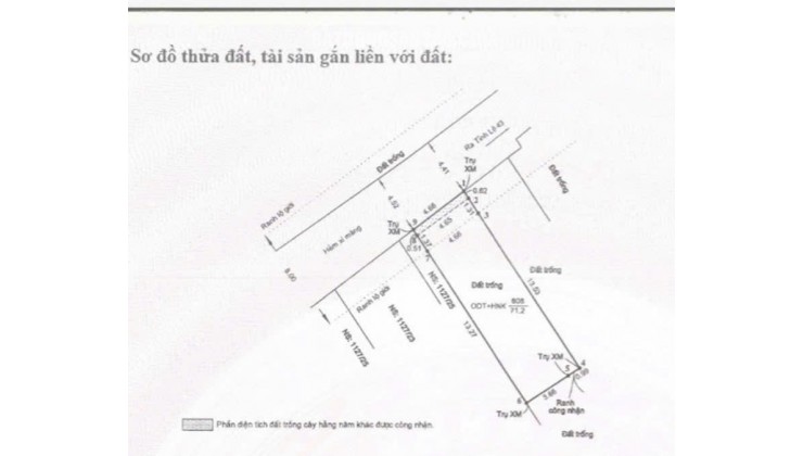 Lô đất Vuông Vức, Tam Bình - 72m2 – Nhỉnh 3 tỷ – Đường thông thoáng 5m