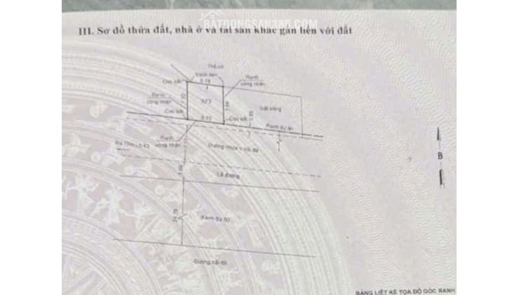 Lô đất Vuông Vức, Tam Bình - 50m2 – Nhỉnh 3 tỷ – Đường thông thoáng 8m