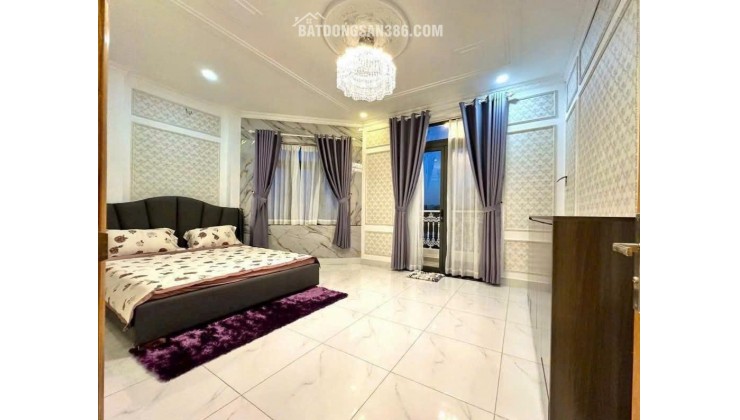 NHÀ HẺM XE HƠI SIÊU THỊ, 4 TẦNG, ĐẺ LẠI NỘI THẬT, 7.2 TỶ