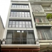 Cho thuê nhà, THANG MÁY, 80m2_ 5T; Nguyễn Thị Định, Hoàng Ngân -33 tr