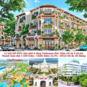 Vinhomes13 - [CHỈ 4 TỶ] – AN CƯ THỊNH VƯỢNG NHÀ PHỐ VINHOMES HÓC MÔN 5M X 15M (75M²) – MẶT TIỀN ĐƯỜNG RỘNG 29M – CHIẾT KHẤU ĐẾN 22% TIỀN MẶT!