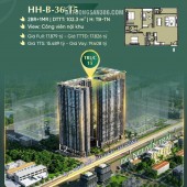 Căn 2PN+1MR 102.3m² View Công Viên Nội Khu Tại Hanoi Seasons Garden  Metro Ngay Chân Dự Án