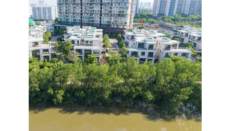 BIỆT THỰ VEN SÔNG, NGUYỄN VĂN LINH, BÌNH CHÁNH | 642M2 | GIÁ 81 TỶ