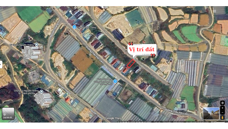 BÁN ĐẤT L35 KHU QUY HOẠCH NGUYỄN HOÀNG – P7, ĐÀ LẠT