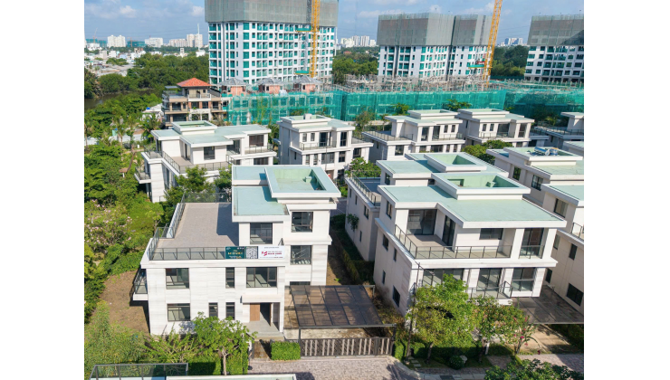 BIỆT THỰ VEN SÔNG, NGUYỄN VĂN LINH, BÌNH CHÁNH | 642M2 | GIÁ 81 TỶ
