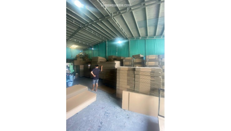 BÁN LÔ ĐẤT 2 MẶT TIỀN LỚN KÈM NHÀ XƯỞNG – DIỆN TÍCH 562,2 M² NGAY HUYỆN CỦ CHI