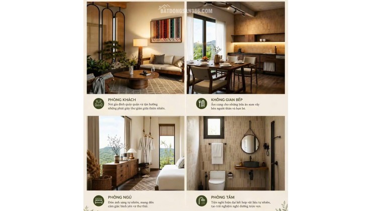 CƠ HỘI SỞ HỮU VILLAS CHUẨN NGHĨ DƯỠNG GẦN ĐỒI CHÈ TÂM CHÂU BẢO LỘC - CHỈ CẦN VỐN 660 TRIỆU