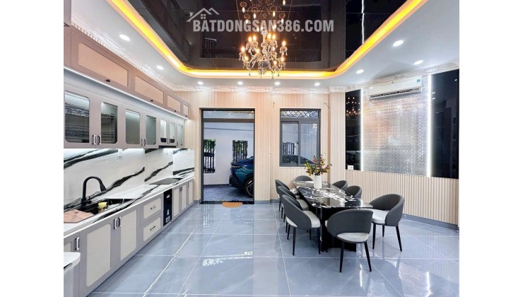 NHÀ GÓC 2 MẶT TIỀN, HẺM XE HƠI HUỲNH TẤN PHÁT, 7.5X12M, KHU DÂN TRÍ CAO