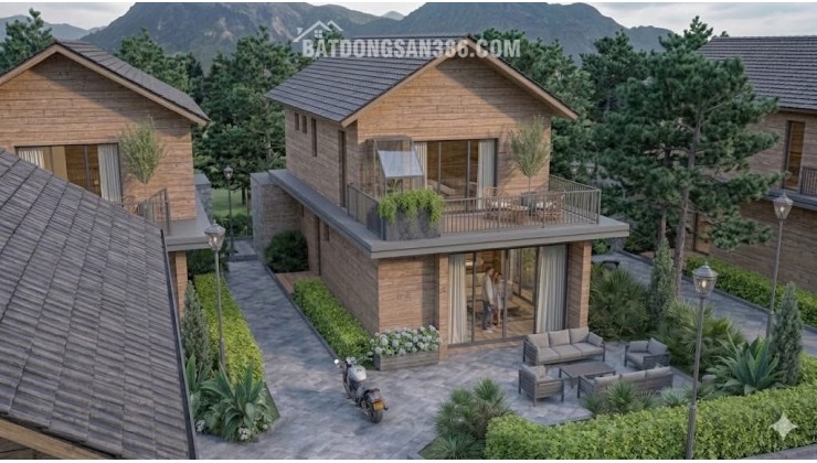 BÁN VILLAS NGHĨ DƯỠNG GẦN HỒ NGỌC BẢO LỘC - CHỈ 3 TỈ NHẬN NGAY NHÀ