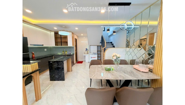 BÁN SIÊU PHẨM BIỆT THỰ PHỐ 3 MẶT TIỀN VÕ VĂN KIỆT 4 TẦNG NGANG 5M GIÁ 15 TỶ 500