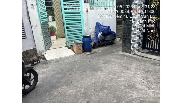 Bán nhà 414/28/9 Đoàn Văn Bơ, P.Khánh Hội, TPHCM. 99m2 SHR chỉ 9.8 tỷ. Lh: 0917873287