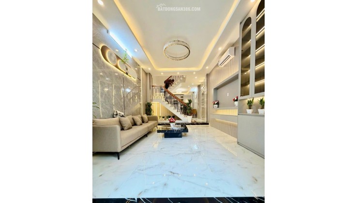 Nhà đẹp hẻm 1942 Huỳnh Tấn Phát, 4x14m, 5.8 tỷ, tặng nội thất tiền tỷ
