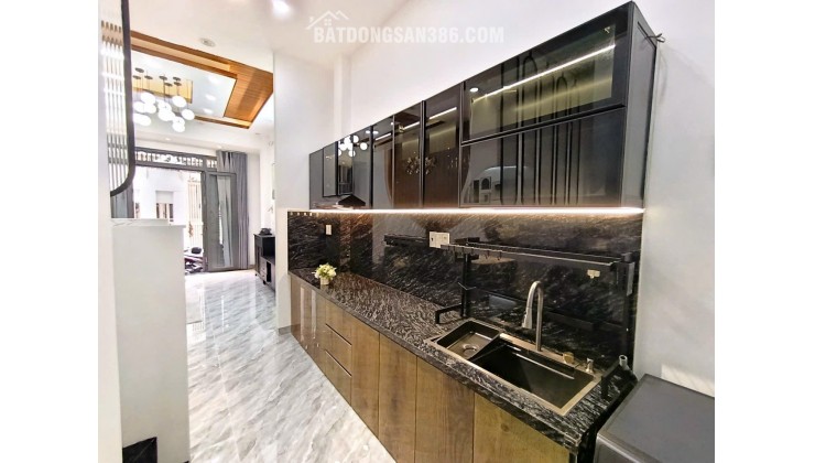 SIÊU PHẨM 4 TẦNG - CẦU NGUYỄN TRI PHƯƠNG QUẬN 8 GIÁP QUẬN 5 - TẶNG FULL NỘI THẤT - NHỈNH 7 TỶ TL