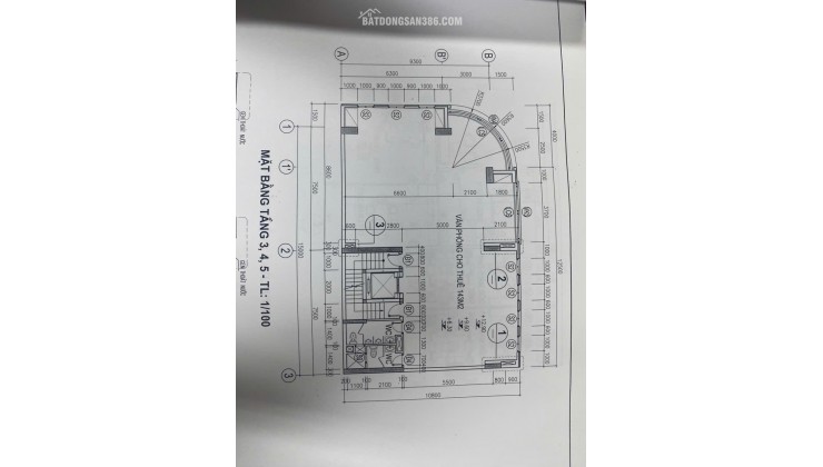 Cho thuê văn phòng mặt tiền ngay trung tâm với 11x16m2 tai Trường Sơn, Tân Bình