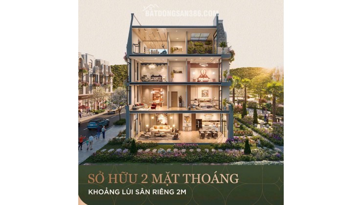 SIÊU SỐC CHỈ 6 TỶ SỞ HỮU NGAY NHÀ LIÊN KỀ KỀ 87M2 TẠI PHÂN KHU PHÁT LỘC - VLASTA THUỶ NGUYÊN