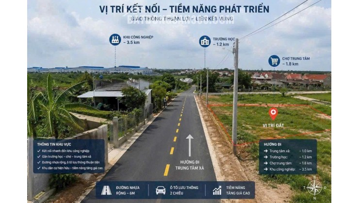 CƠ HỘI ĐẦU TƯ SINH LỜI BỀN VỮNG – ĐẤT ĐẸP MINH THẠNH (225M² - CÓ 100M² THỔ CƯ)