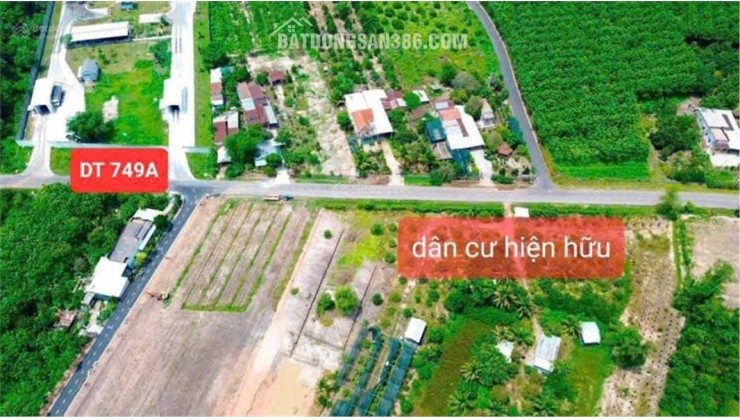 ĐẦU TƯ SINH LỜI - CHÍNH CHỦ CẦN BÁN ĐẤT THỔ CƯ Xã Minh Thạnh, Dầu Tiếng, Bình Dương